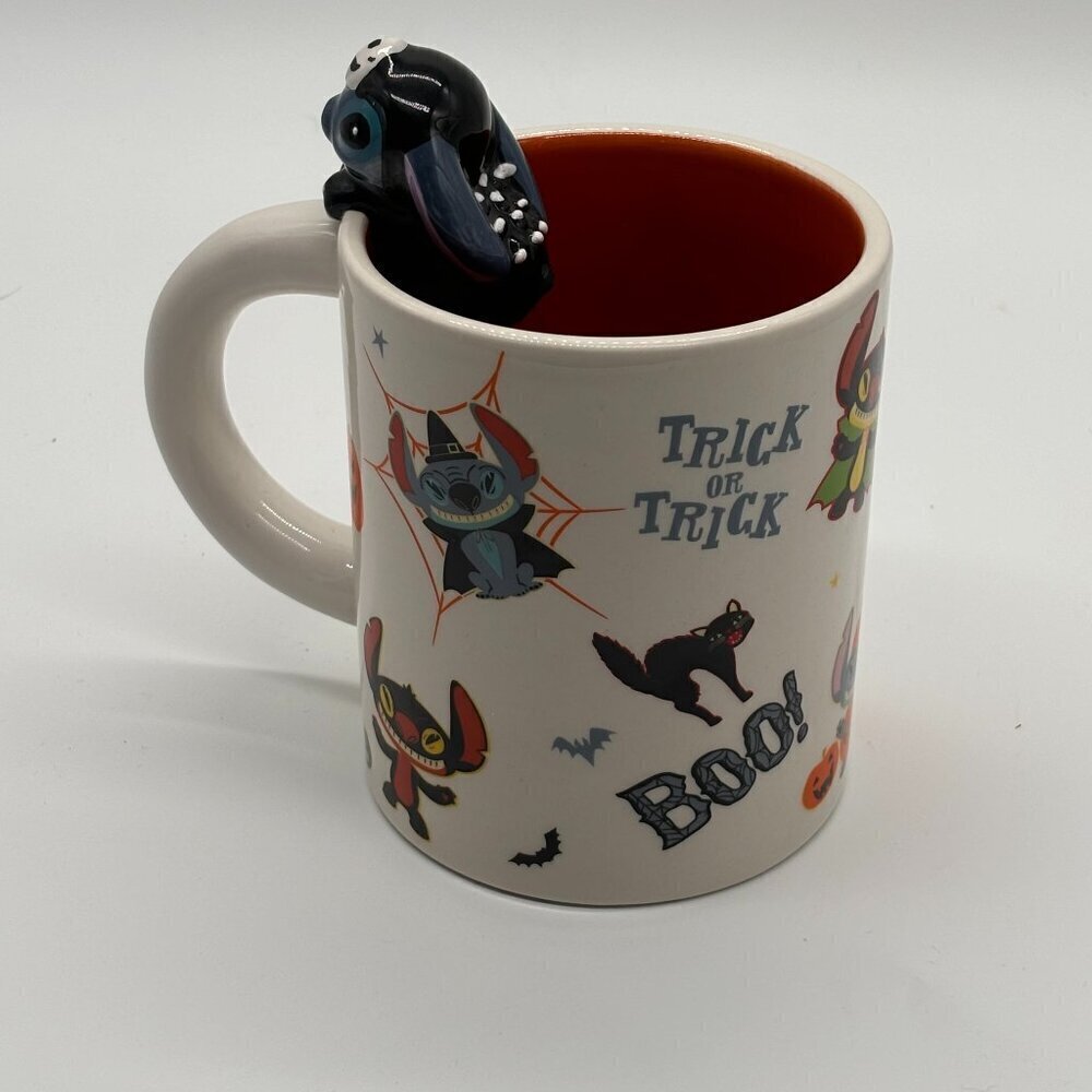 NEW Disney Halloween Stitch In Many Different Costumes Mug